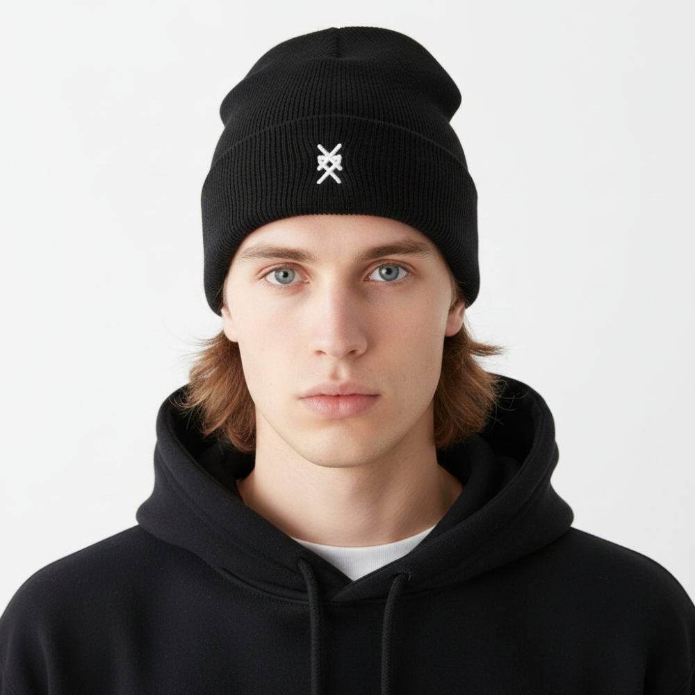 LAB Black Beanie