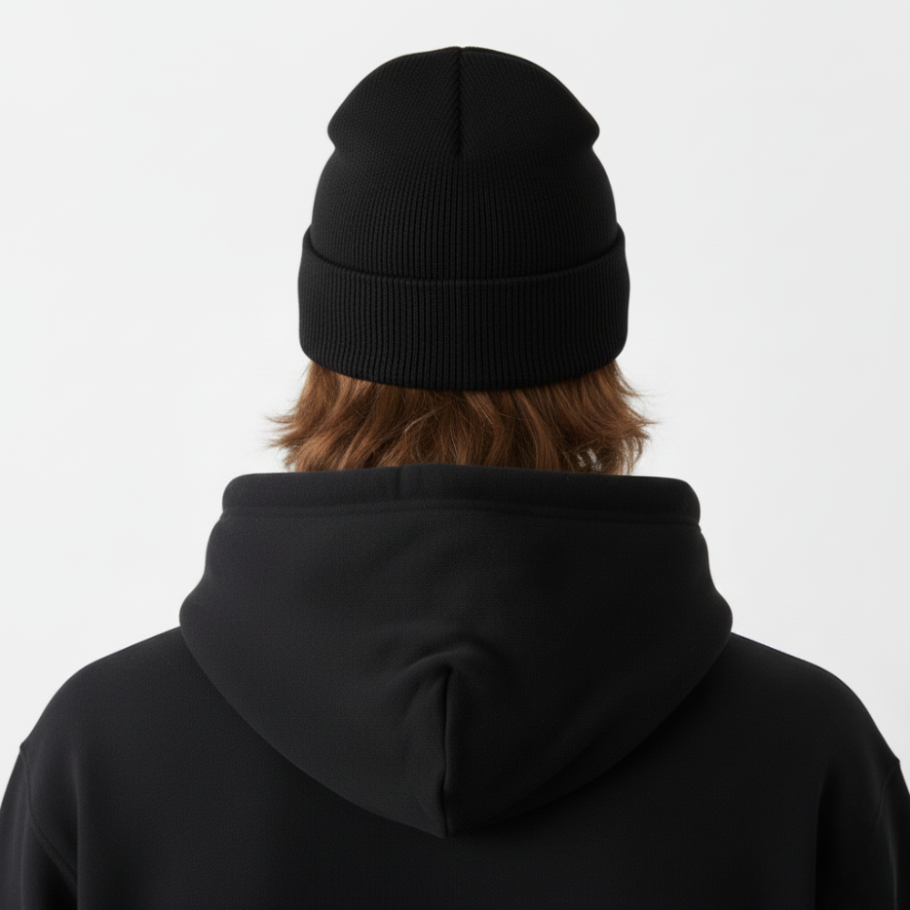 LAB Black Beanie