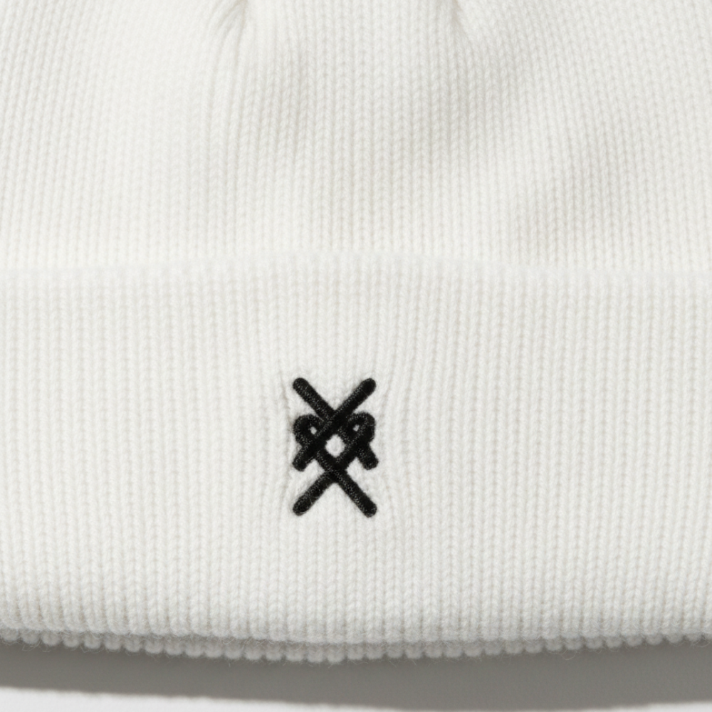 LAB White Beanie